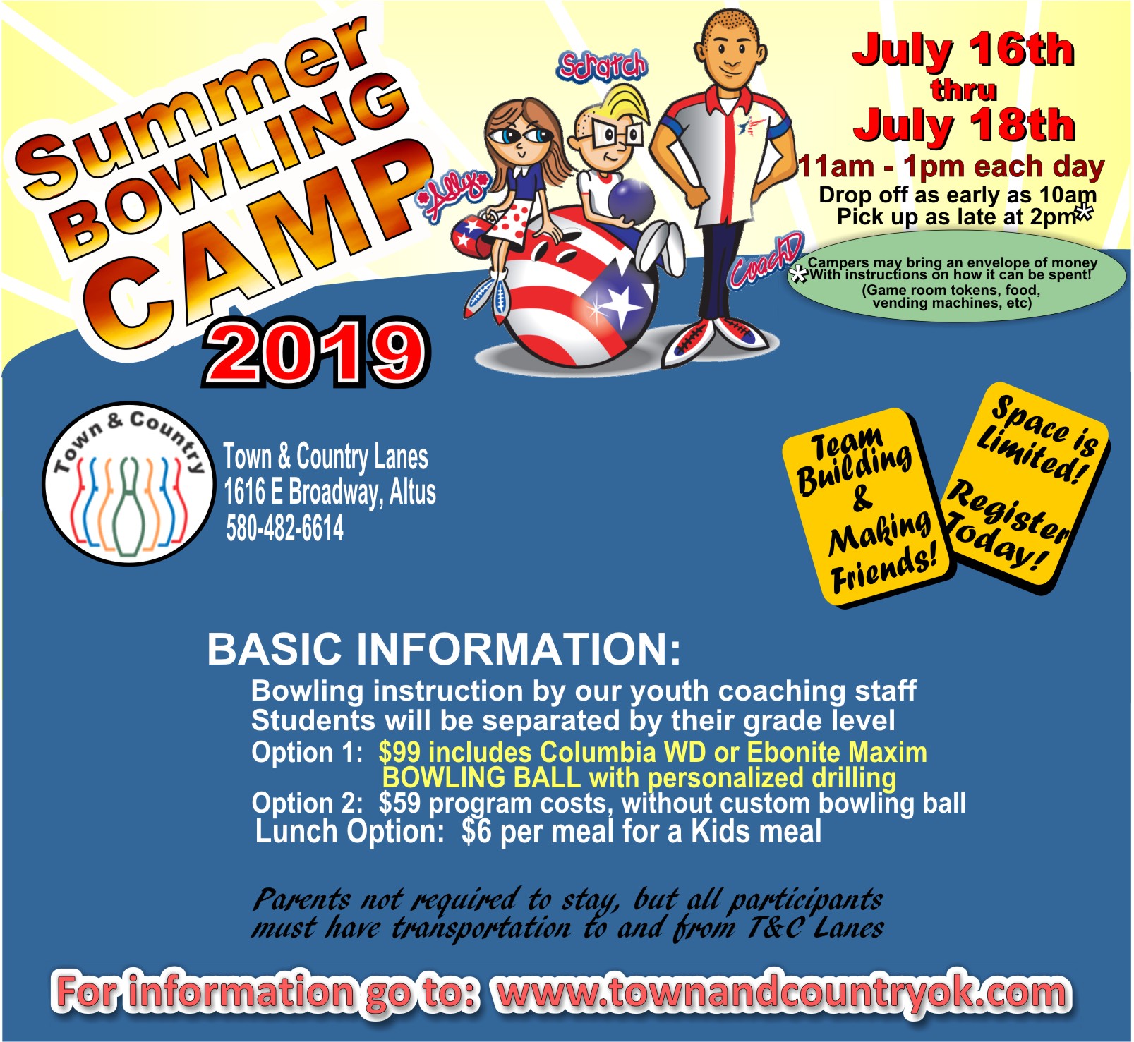 Town & Country Lanes > Home